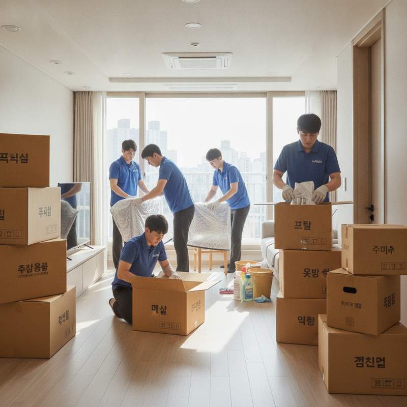 포장이사 현장 이미지
