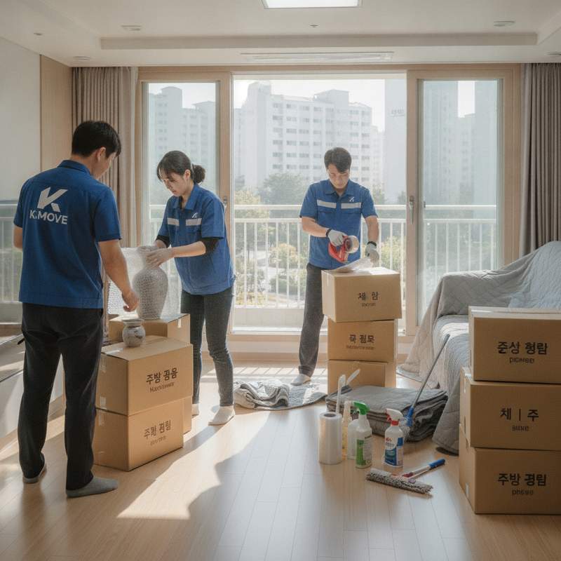 포장이사 현장 이미지