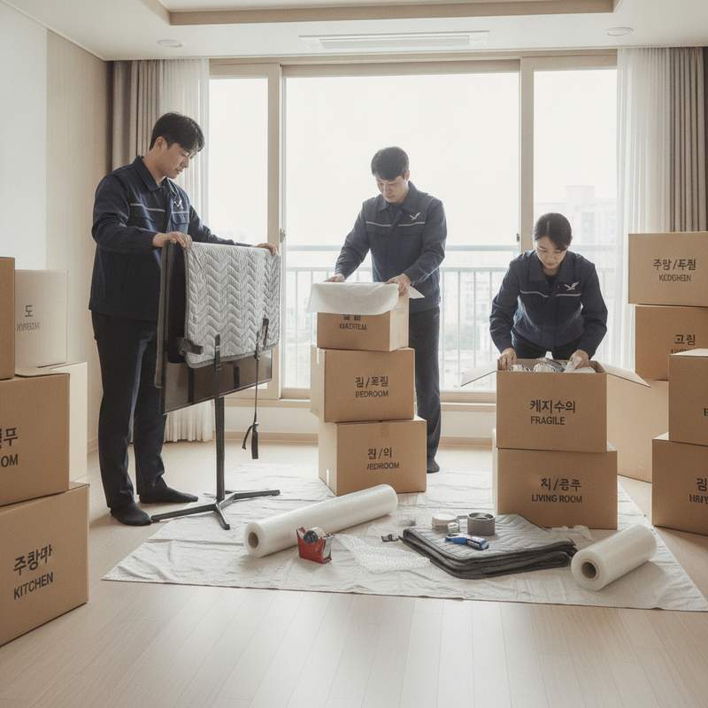 포장이사 현장 이미지