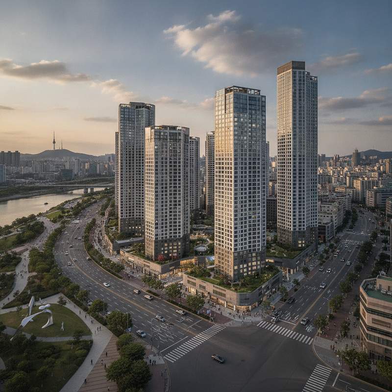 용산구 한남뉴타운 입주청소 현장