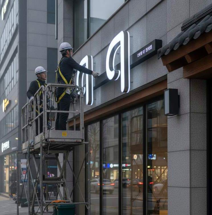 교동 LED 간판 제작 안내 이미지